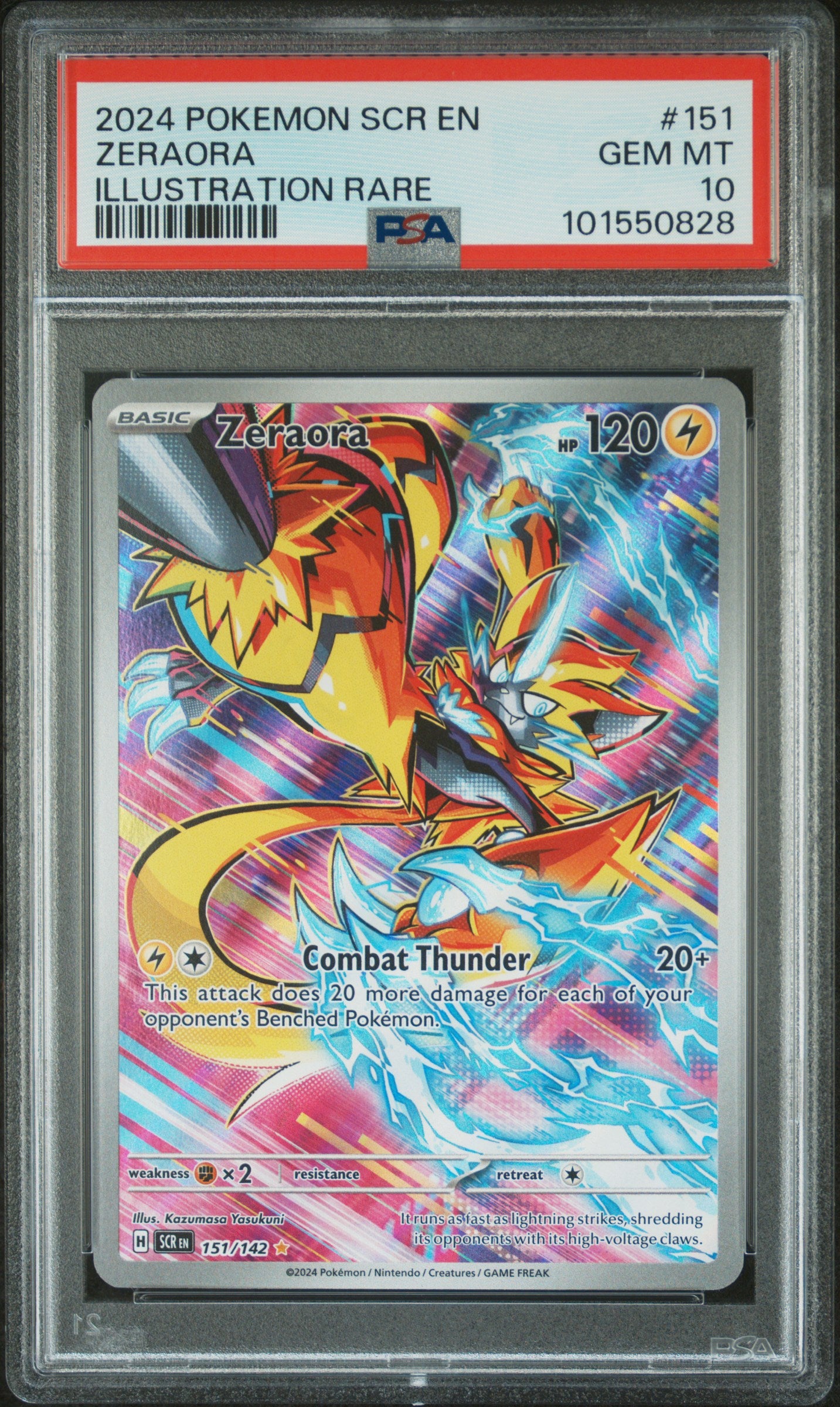 Zeraora #151 | PSA 10 | Stellar Crown