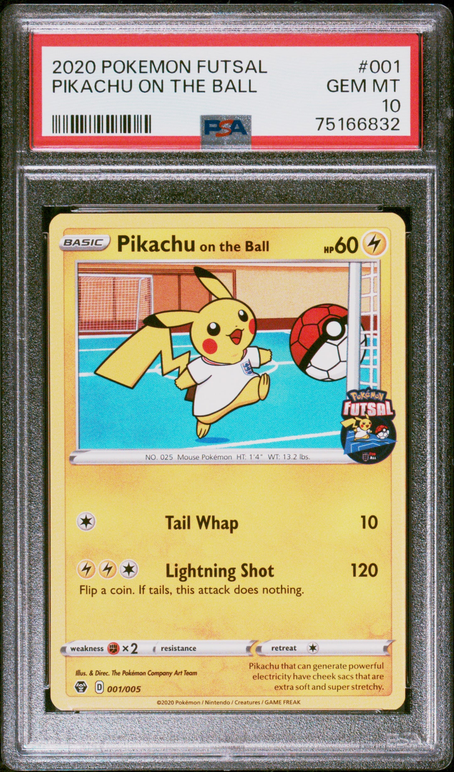 Pikachu on the Ball | PSA 10