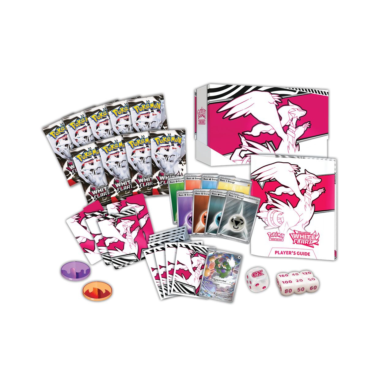 White Flare Elite Trainer Box