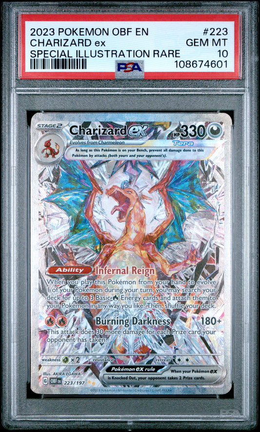 Charizard #223 | PSA 10 | Obsidian Flames