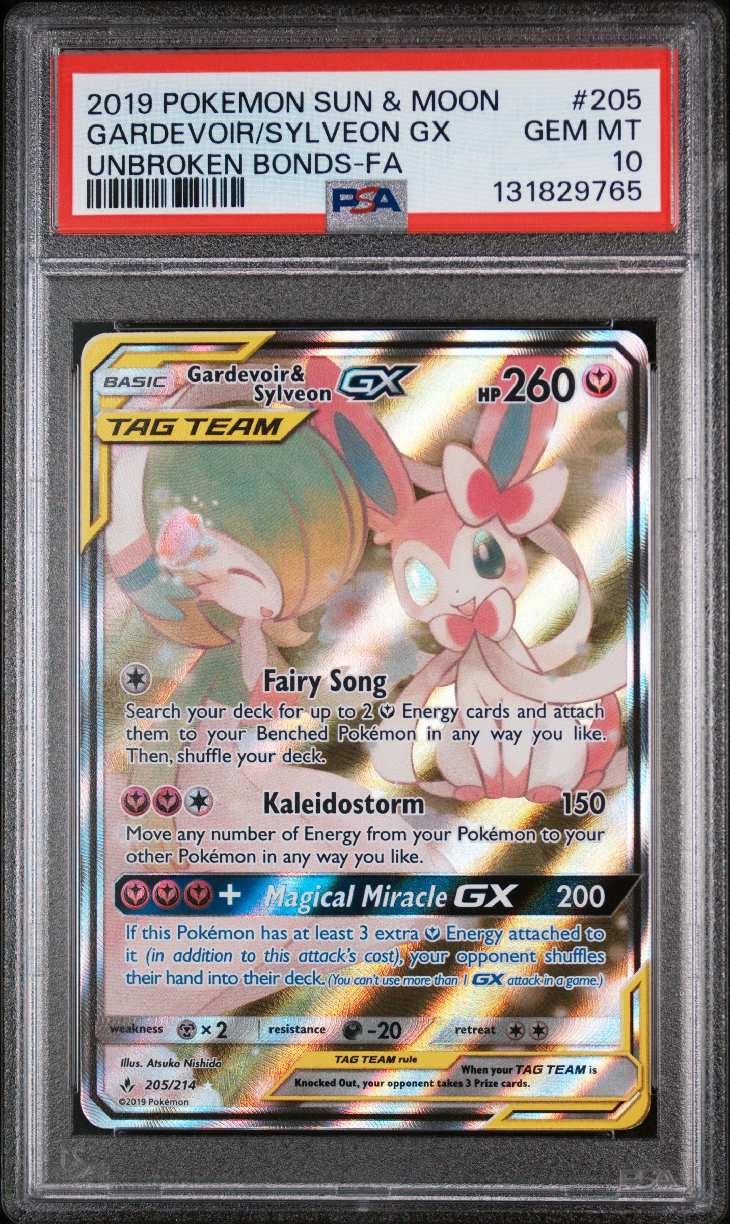Gardevoir & Sylveon | PSA 10 | Unbroken Bonds