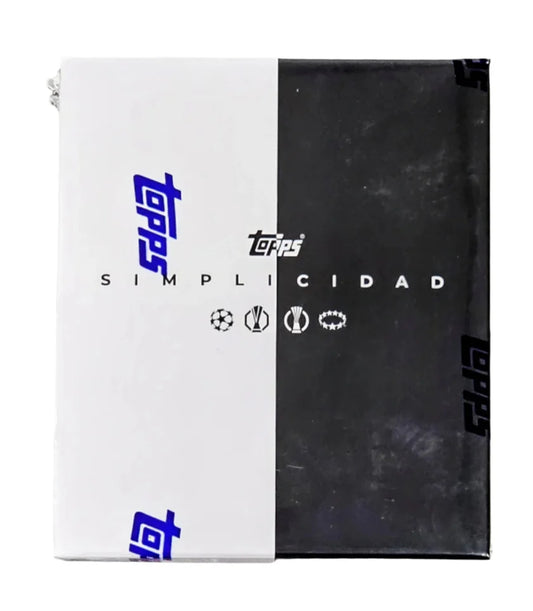 2024/25 Topps Simplicidad UEFA Club Competitions Soccer Hobby Box