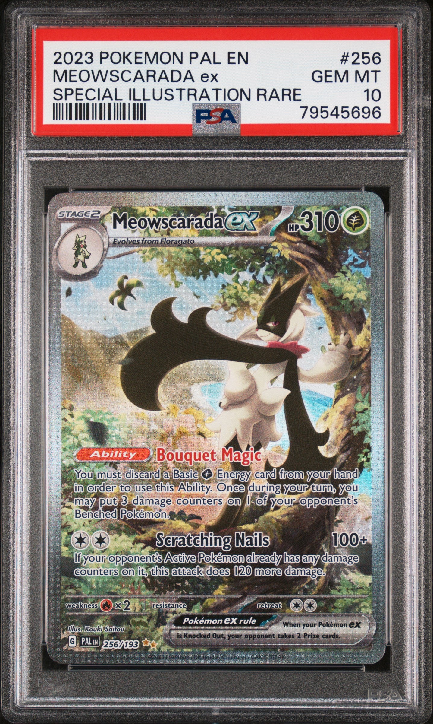 Meowscarada #256 | PSA 10 | Paldea Evolved
