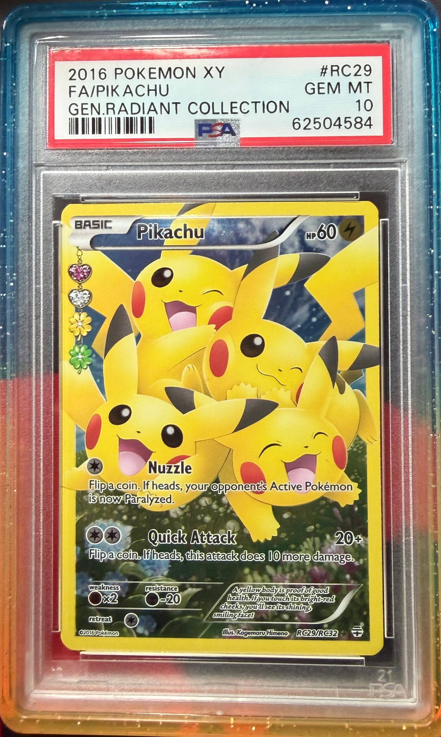 Pikachu #RC29 | PSA 10 | Generations