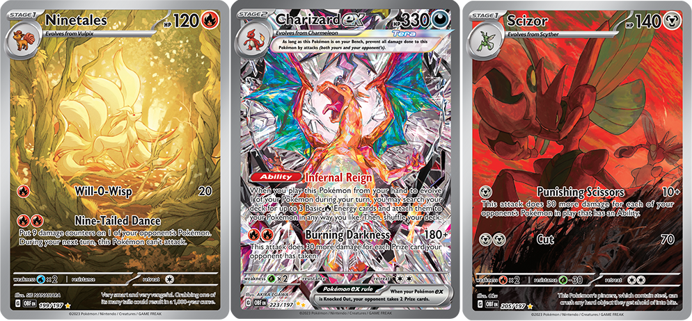 Obsidian Flames 3 Pack Blister – Eevee